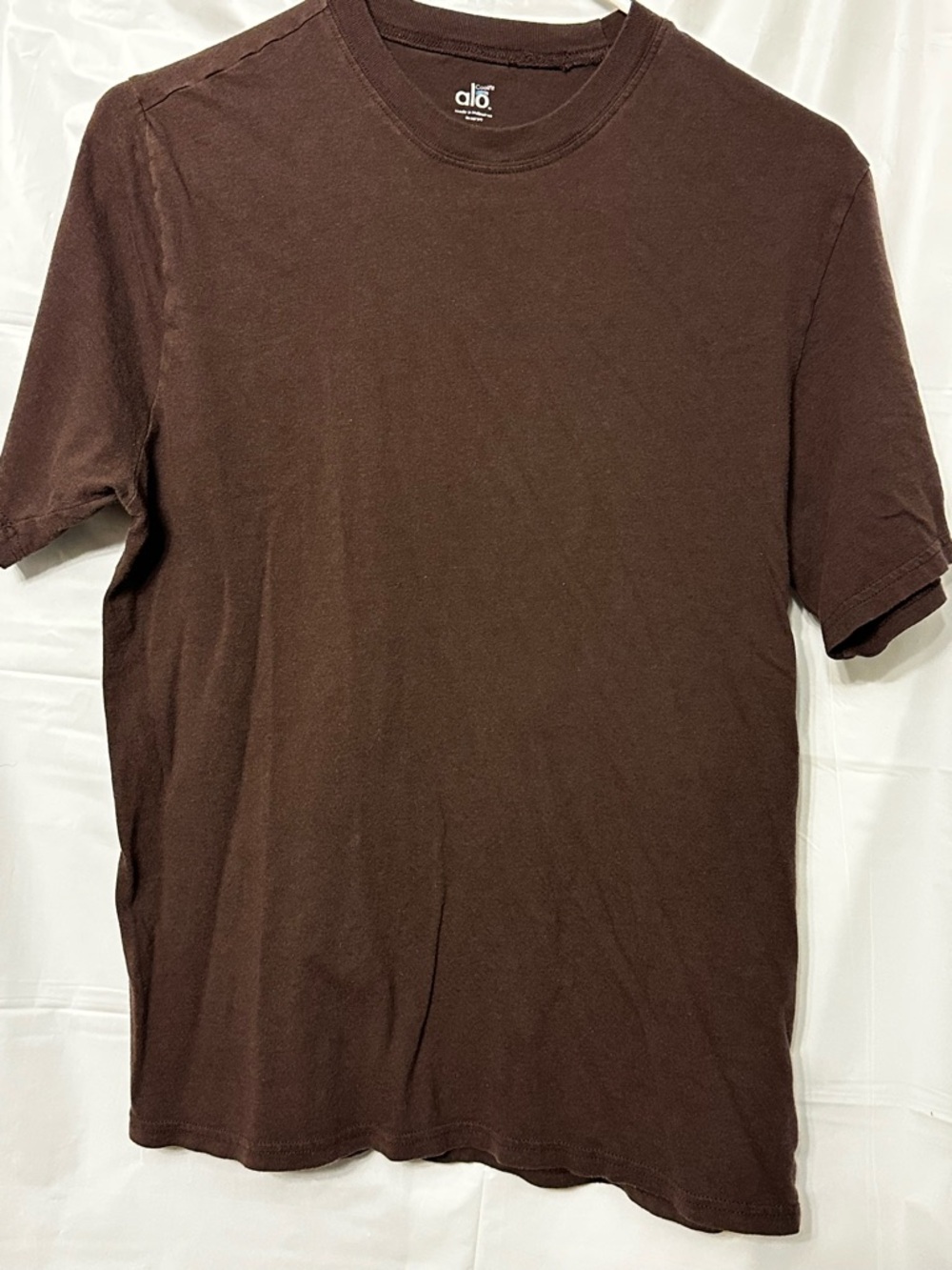 Alo Coolfit Solid Short Sleeve Tee men’s size medium